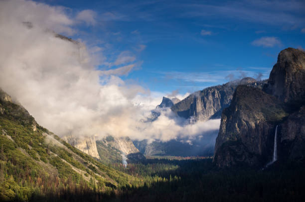 istock Yosemite Valley in Fog 908111848