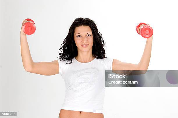 Fitness Mädchen Stockfoto und mehr Bilder von Anaerobes Training - Anaerobes Training, Attraktive Frau, Bodybuilding