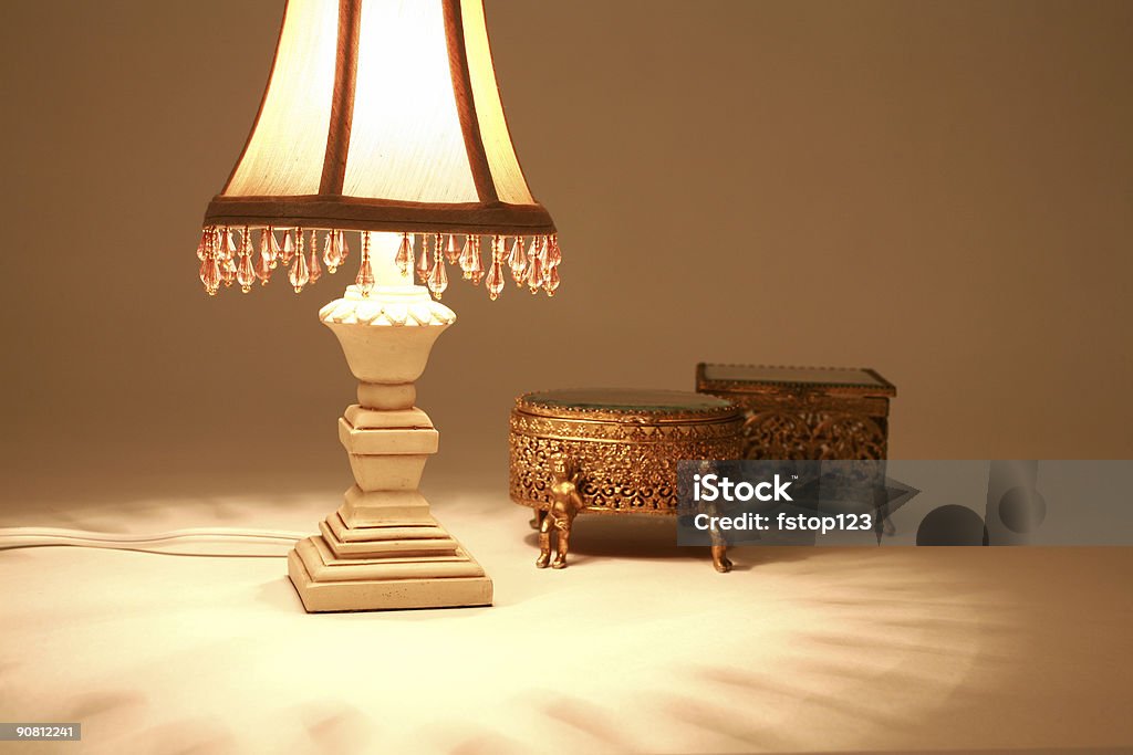 Luz e caixas de Ouro - Royalty-free Caixa Foto de stock