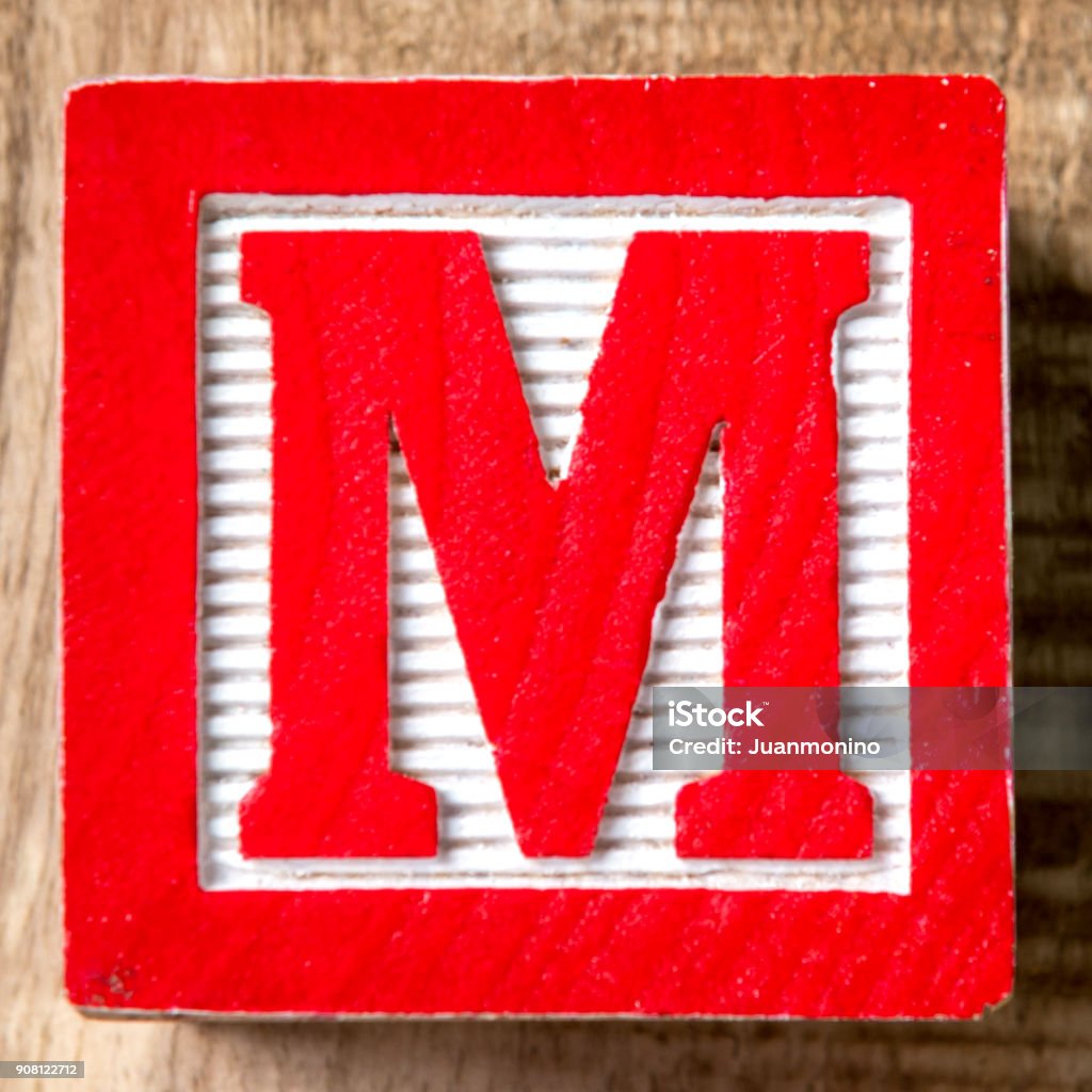 Letter M Stock Photo - Download Image Now - Letter M, Alphabet ...