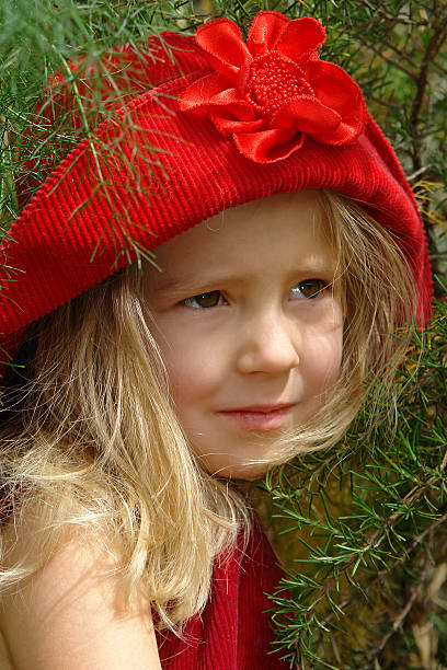 istock the girl in red hat 90813105