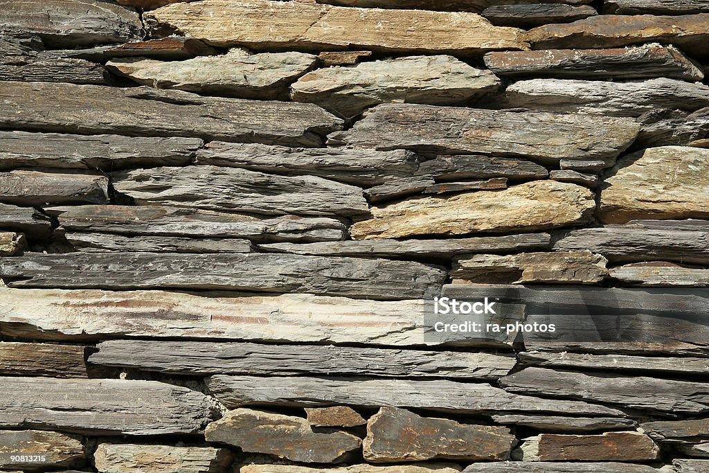 Muro de pedra - Foto de stock de Antigo royalty-free