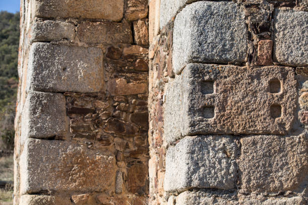 istock Former Ataecina stone altar reused as ashlar 908135076