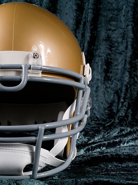 Gold Helmet - Half  broad catch stock pictures, royalty-free photos & images