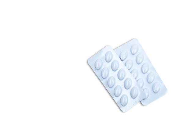 istock Statins tablets pill in white blister pack for light resistance packaging isolated on white background. Medicine for treatment dyslipidemia. Lipid lowering tablets pills. Statins : Hyperlipidemia. 908137810