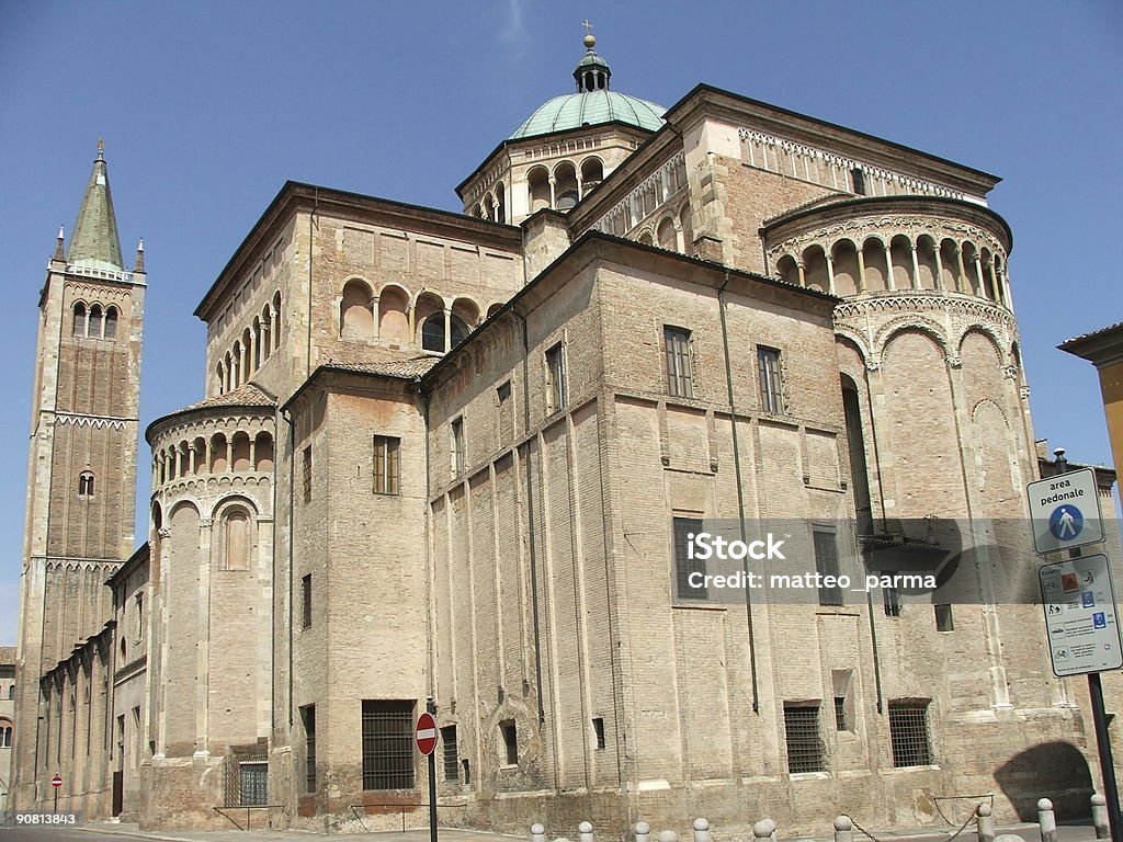 Katedra Duomo di Parma - Zbiór zdjęć royalty-free (Architektura)