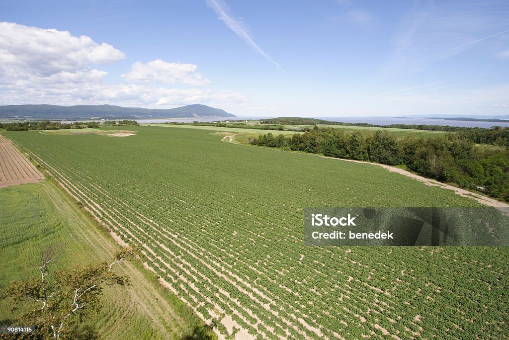 Ile d'Orleans, Quebec, Kanada - Lizenzfrei Anhöhe Stock-Foto