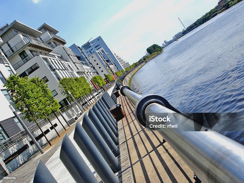 Harbour mieszkania, Glasgow, Szkocja - Zbiór zdjęć royalty-free (Architektura)