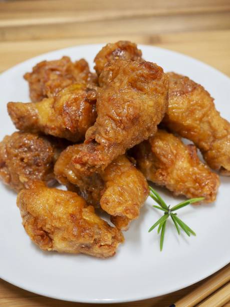 istock Soy sauce seasoned chicken 908141922