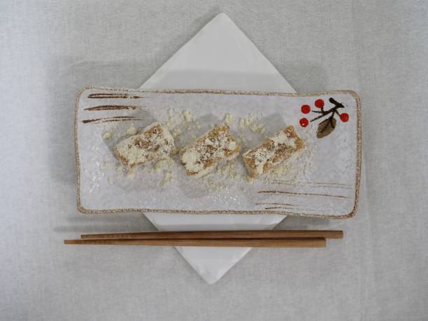 istock Korean traditional food  Injeolmi, rice cake 908142346