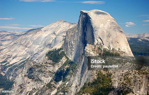 The Dome Mountains With One Looking Like It Was Cut In Half Stock Photo - Download Image Now