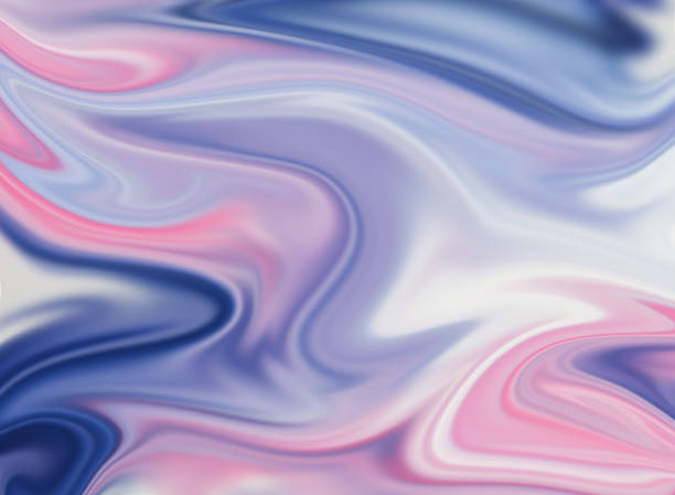 istock Blue white and pink swirly background art 908148206
