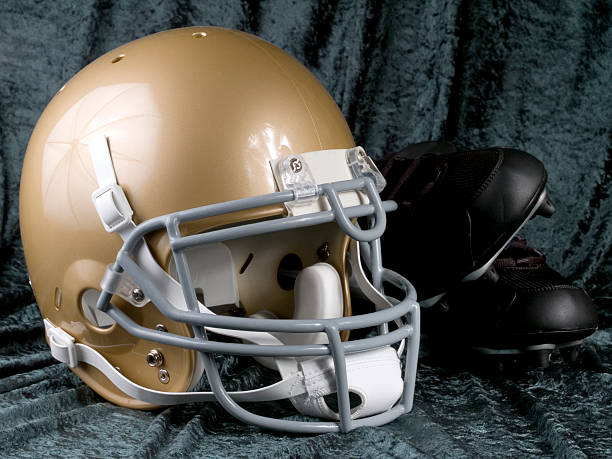 istock Football Helmet and Cleats 90814946