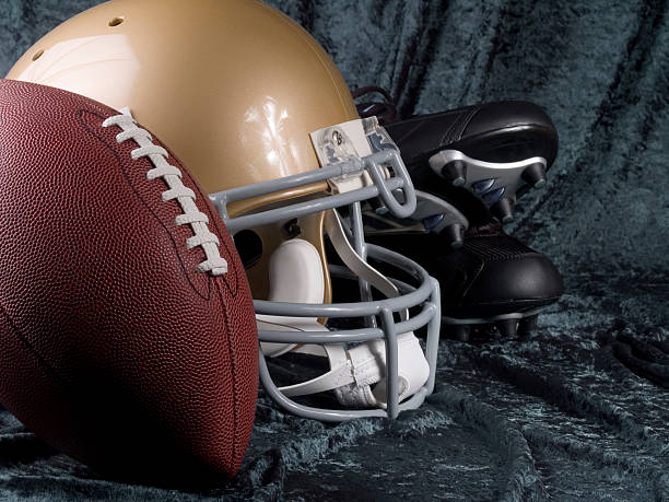 istock Football, Helmet and Cleats 90814956
