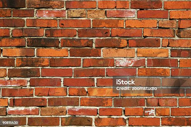 Old Brick Wall Stockfoto und mehr Bilder von Alt - Alt, Anzünden, Architektur
