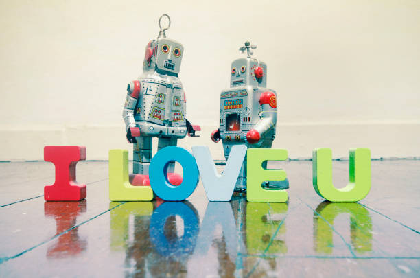 istock I LOVE U  with wooden letters 908155042