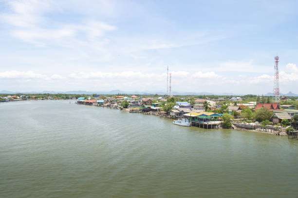 istock huts in the sea, Thailand 908160944