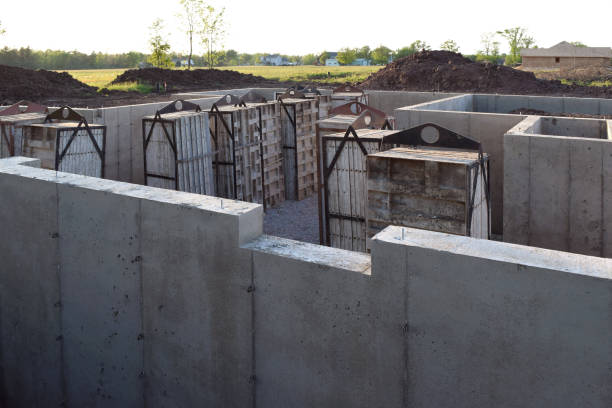 istock New Home House Construction Concrete Cement Foundation Builders 908160974