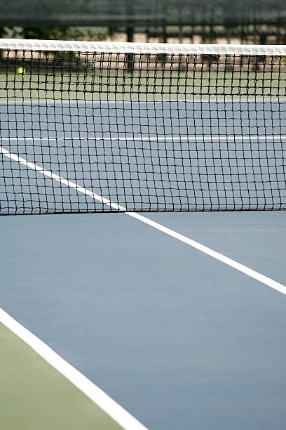 istock Blue Tennis court vertical 90816558