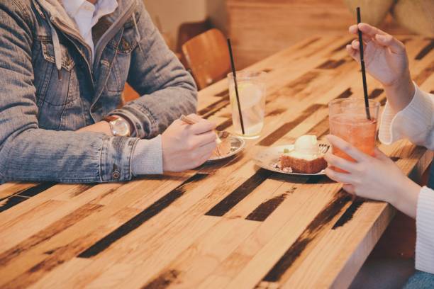 Young couple in Cafe