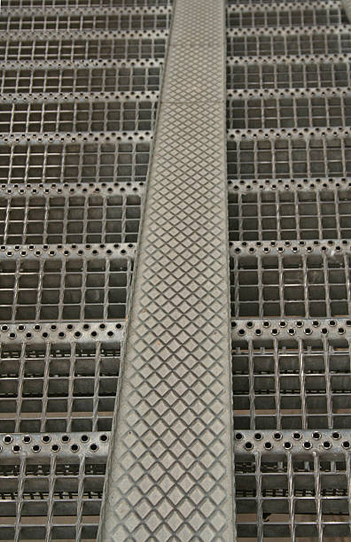 istock Stairs in steel 90817818