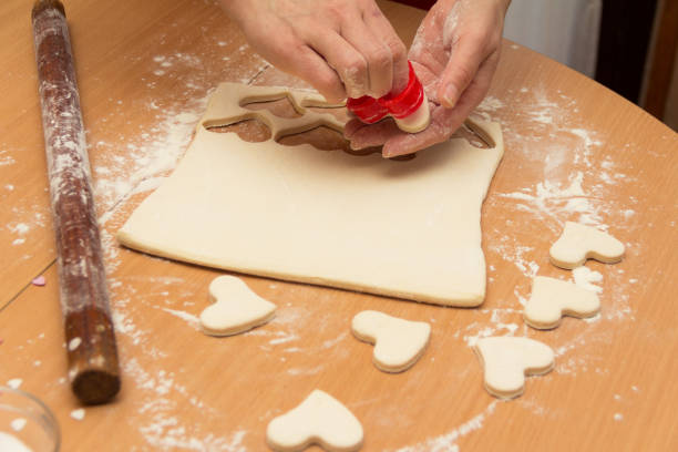 istock The process of making valentin day cookies 908178286