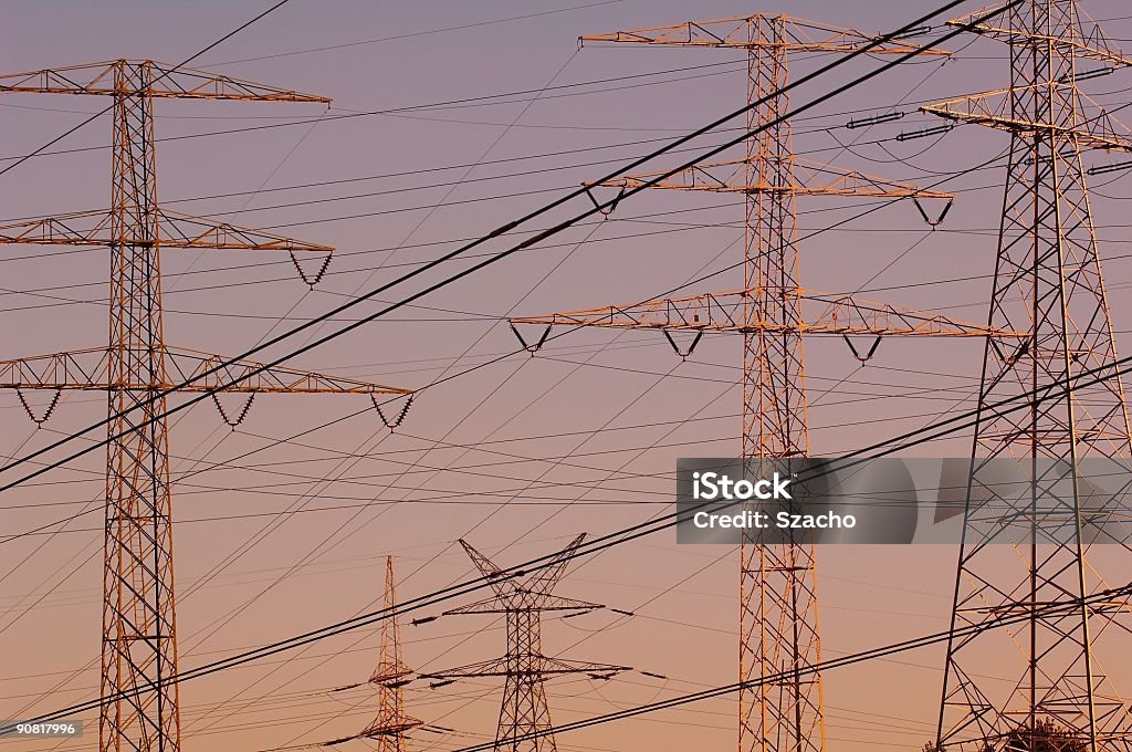 L'électricité - Photo de Aspect métallique libre de droits