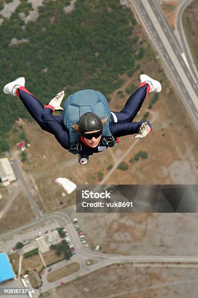 Foto de Queda Livre e mais fotos de stock de Skydive - Skydive, Asa Delta, Aventura