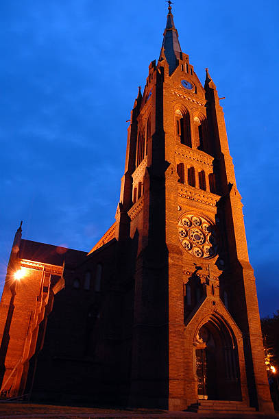 istock night Church photo 90819134