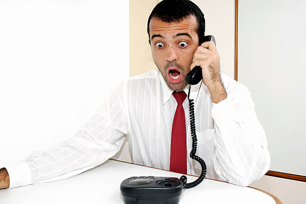 istock Businessman on the telephone 90819183