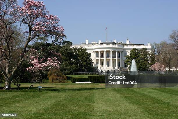 La Casa Blanca Foto de stock y más banco de imágenes de Aire libre - Aire libre, Cielo despejado, Ciudad