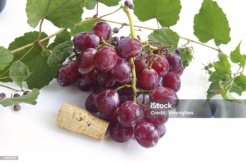 Uvas para vinho - Royalty-free Alimentação Saudável Foto de stock