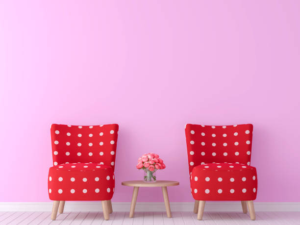 istock valentine theme living room 3d rendering image 908197556