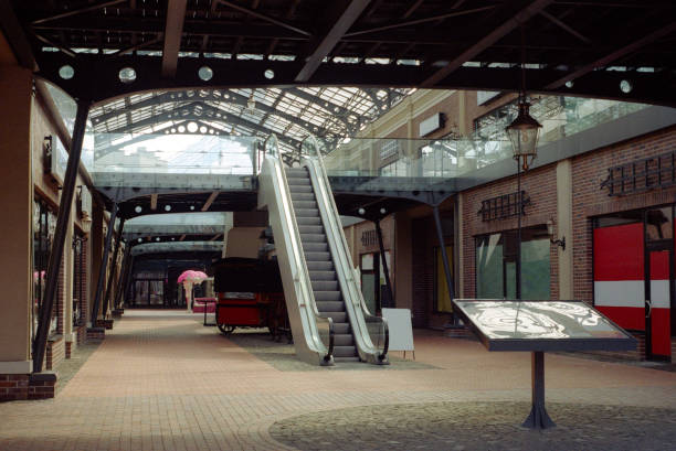 istock Shopping mall. Shot on film 908205578