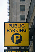 istock Public Parking Sign in the City 90820700