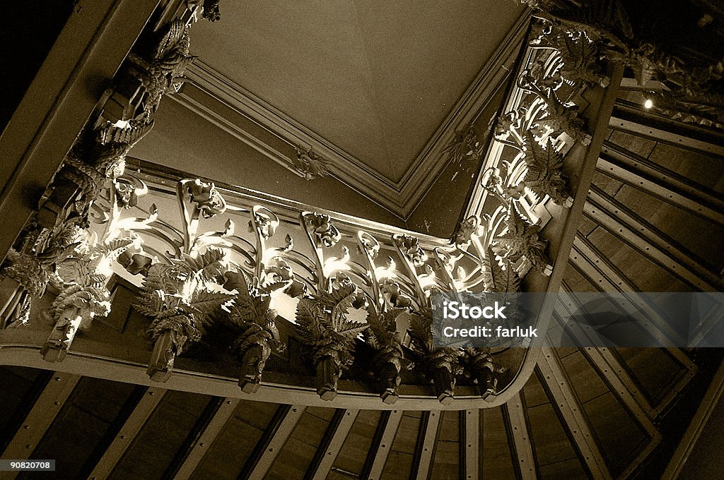Vintage escaliers - Photo de Horreur libre de droits