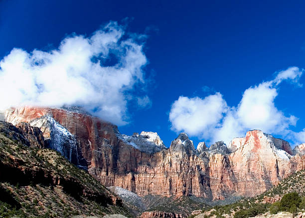 Photo of Zions National Park, after the Storm.