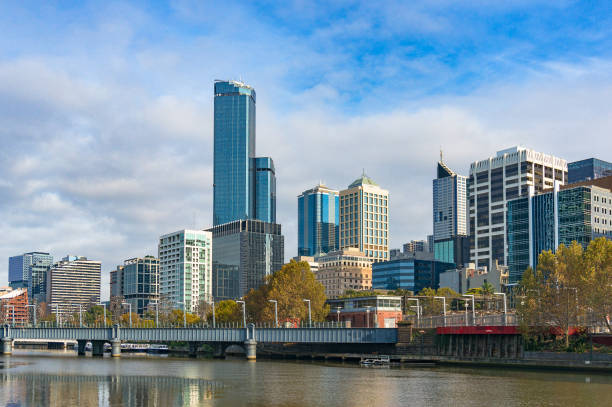 istock Melbourne CBD, Central Business District cityscape 908210520