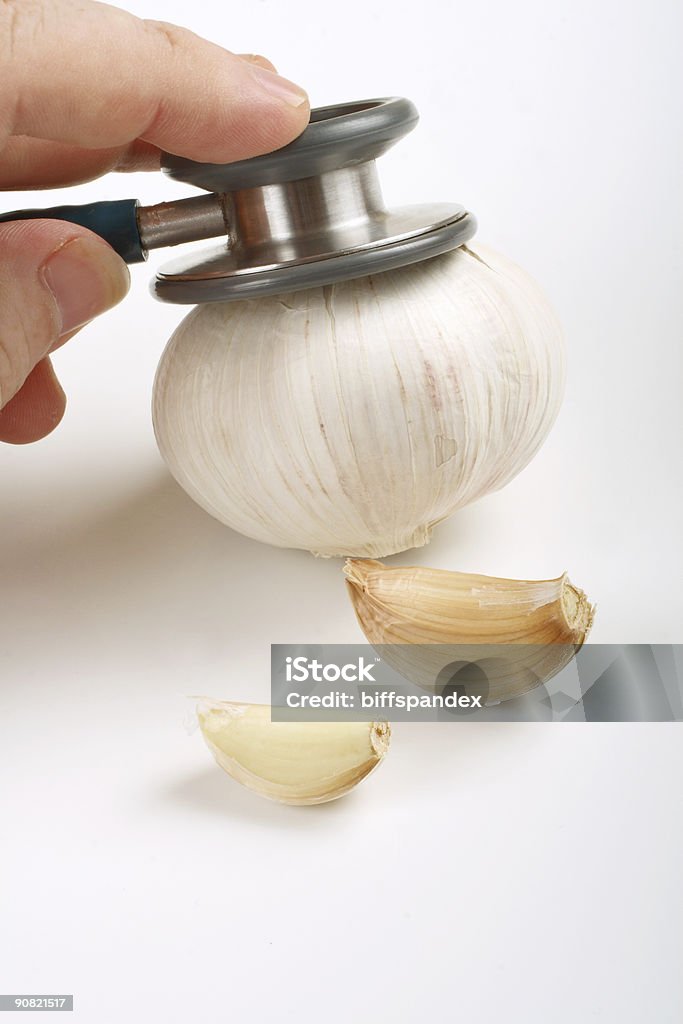 Gesunde Knoblauch 2 - Lizenzfrei Alternative Medizin Stock-Foto