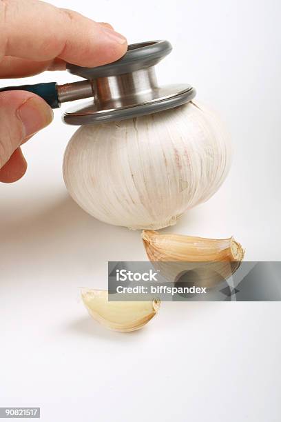 Healthy Garlic 2 Stock Photo - Download Image Now - Alternative Medicine, Cholesterol, Color Image