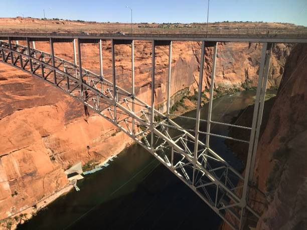 istock Glen Canyon Dam Bridge in Page, Arizona USA 908217192