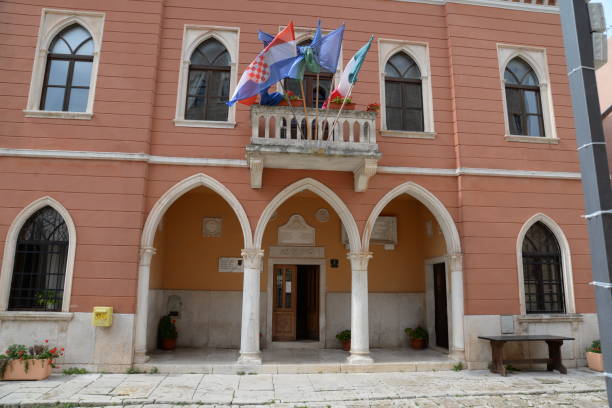 istock City hall in Bale, Croatia 908219572