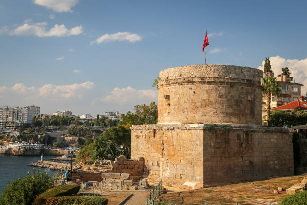 istock Hidirlik Tower in Antalya, Turkey 908219726