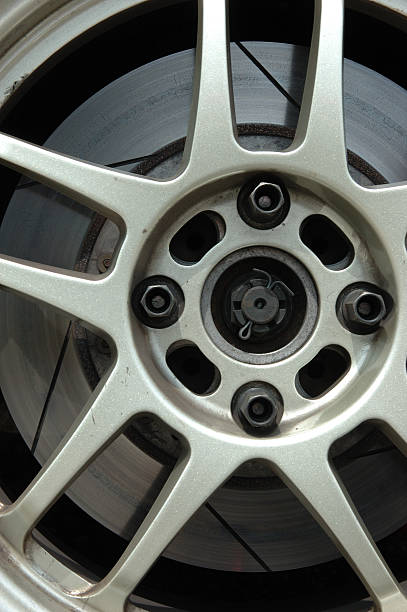 istock Racing car wheel rim 90822333