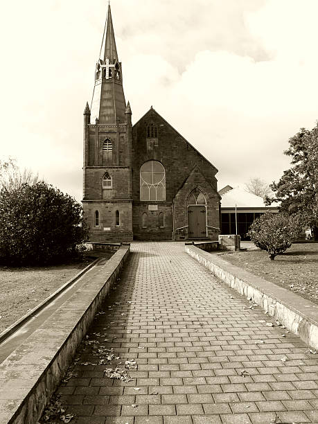 Old chiesa - foto stock