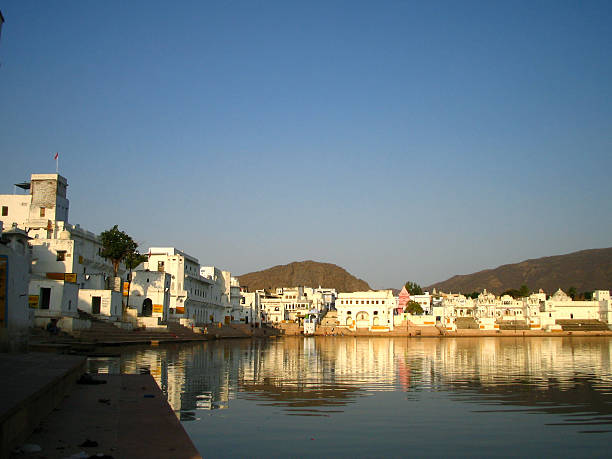 Lago di Pushkar - foto stock