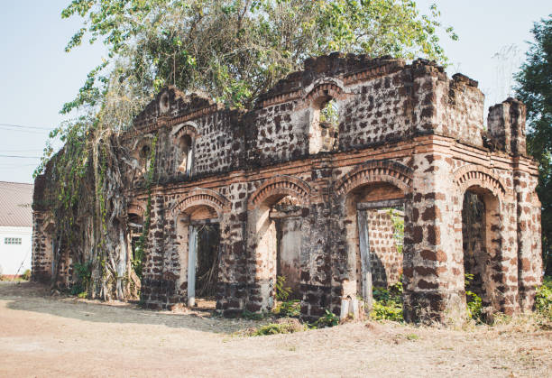 istock Ruins of church 908244296
