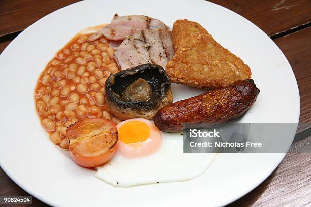 Pequeno Almoço Inglês - Fotografias de stock e mais imagens de Toicinho - Toicinho, Alimentação Não-saudável, Almoço