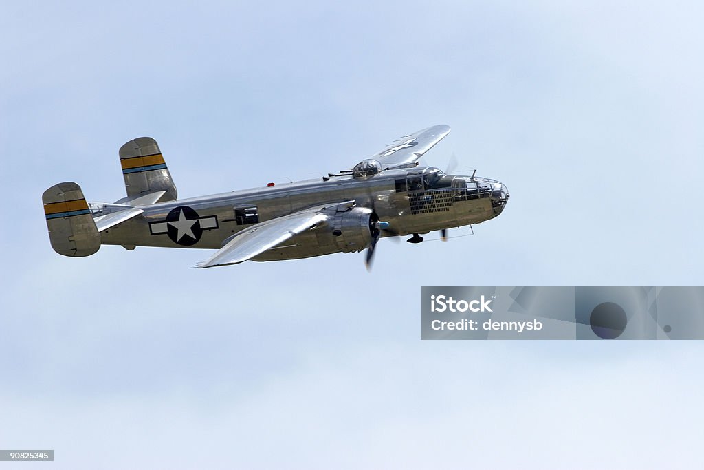 B - 25J Mitchell avion - Photo de Avion libre de droits