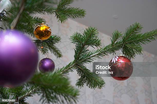 Decorazioni Di Natale - Fotografie stock e altre immagini di Abete - Abete, Ago - Parte della pianta, Albero